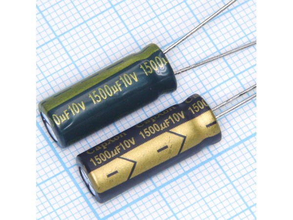 Конд.1500/10V 0820 +105°С