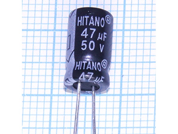 Конд.47/50V 0611 +105°C EHR Hitano