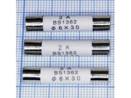 Пред.2,0А (d=6;L=30) керамика