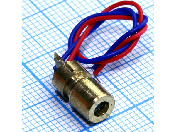 ZT-S121 RED LASER 1mW Лаз.диод
