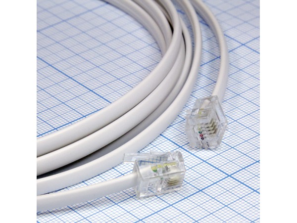 Удлин. т/ф 5м (6P4C)