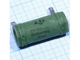 Резистор-25-24к ПЭВ