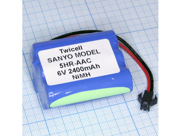 Аккумулятор 6V/2000mAh 5HR-AAC Ni-MH