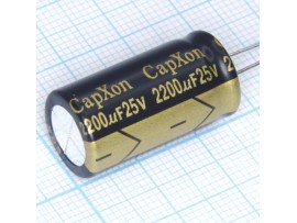 Конд.2200/25V 1325+105°С