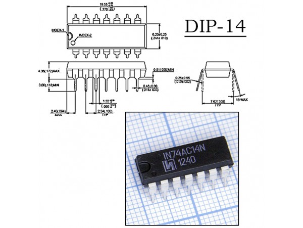 КР1554ТЛ2(74AC14N)