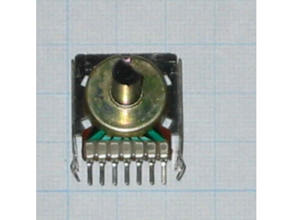 Резистор 2х50к на плату d=16 L=22 (7выв.)