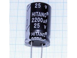 Конд.2200/25V 1626+105°С EHR