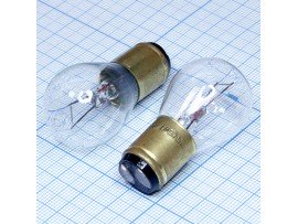 Лампа 6V 15W B15d ОП6-15