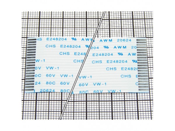 Шлейф 20pin 300х26 TRAIN (шаг 1,25)