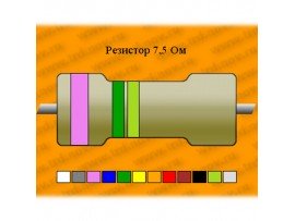 Резистор-2-7,5 Ом