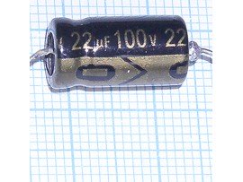 Конд.22/100V аксиал