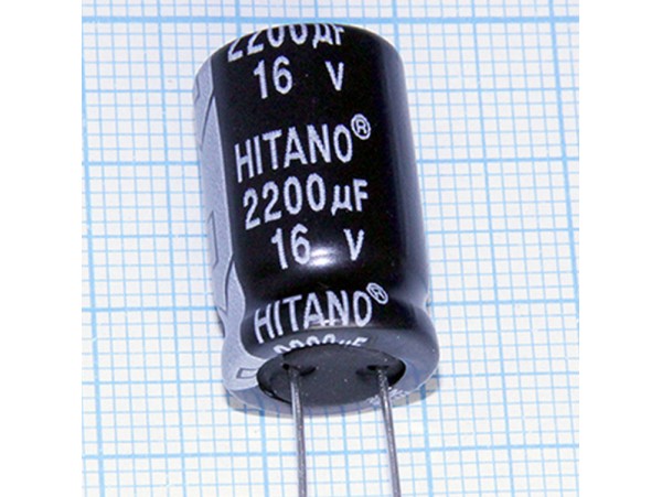 Конд.2200/16V 1321 105°С EHR