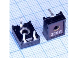 Резистор 220 Ом Trim CA9V 5*11*10 (гор.)