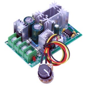 Регулятор оборотов двигателя DC 10-60V/20A ШИМ
