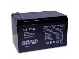 Аккумулятор 12V/12Ah GS[L]1212 General Security