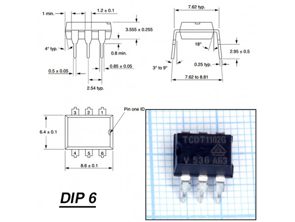 TCDT1102G Оптопара