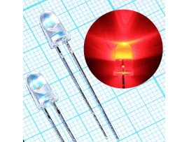 LED BL-BD03J7M кр.d=5 1500мКд BL-BUF3V7M