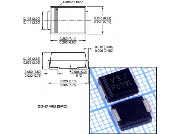 30BQ100-IR (100V/3A) Диод Шоттки