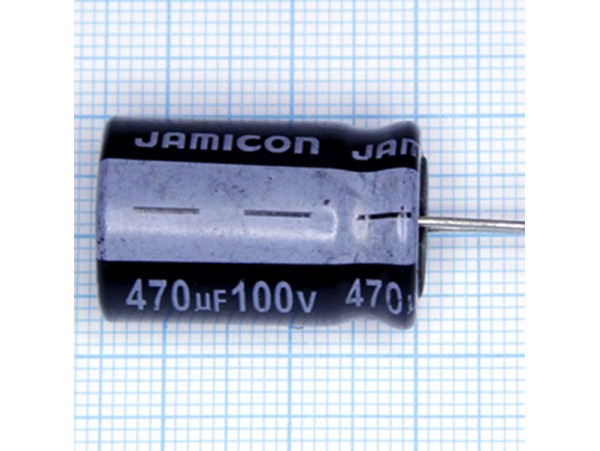 Конд.470/100V 1625  +85°C