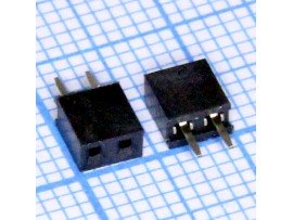 PBS2-2  розетка 2к. на плату (2.00mm)