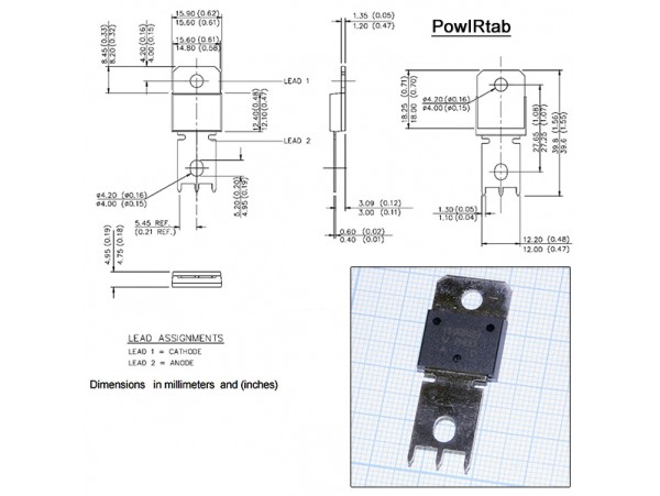 80EBU04 (400V/80A) быстрый диод