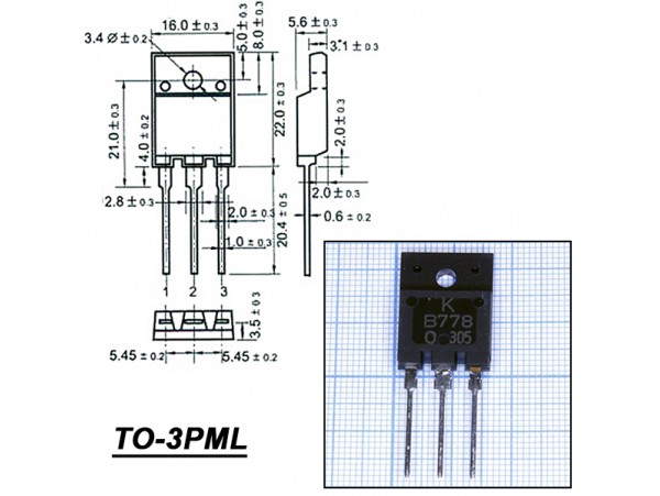 2SB778 TO-3PML