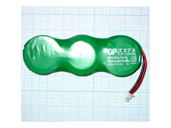 Аккумулятор 3,6V/250 GP NiMH (T273)