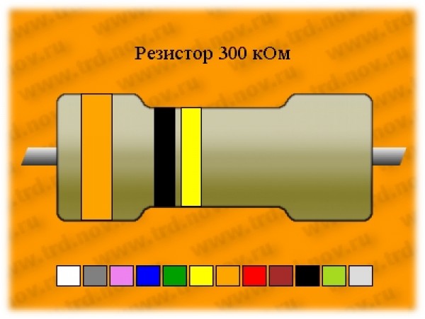 Резистор-0,5-300 кОм