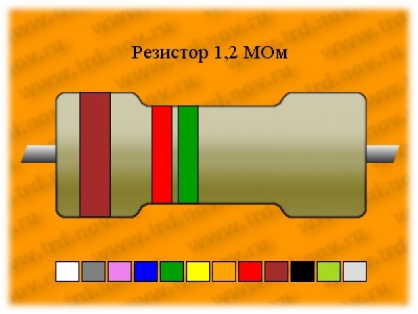 Резистор-1-1,2 МОм
