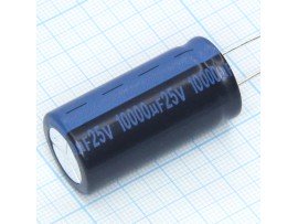 Конд.10000/25V 2142 +105°С