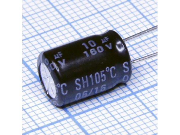 Конд.10/160V 0812 +105C