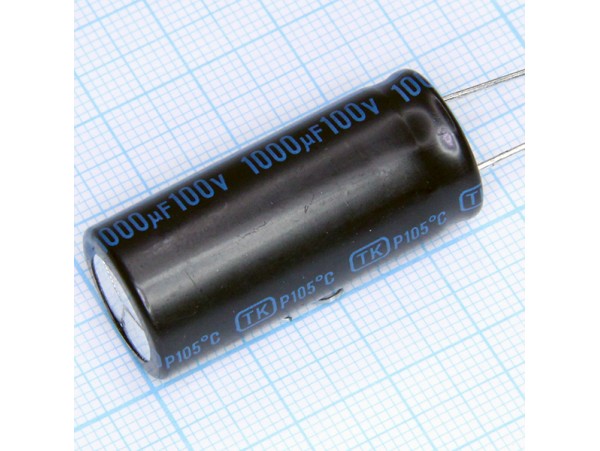 Конд.1000/100V 1635+105°C TK Jamicon