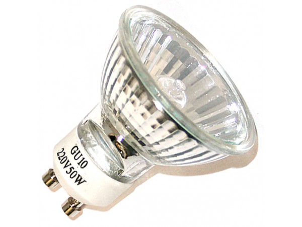 Лампа 220V 50W GU10 MR16