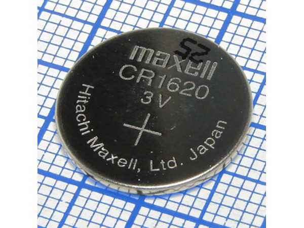 CR1620 Батарея 3V Maxell