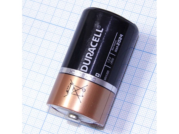 Элемент питания 1,5V LR20 Duracell