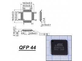 ATmega16-16AU