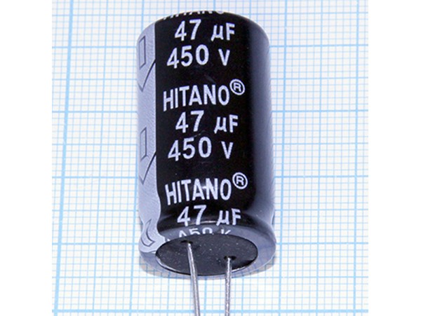 Конд.47/450V 1832 +105°C EHR