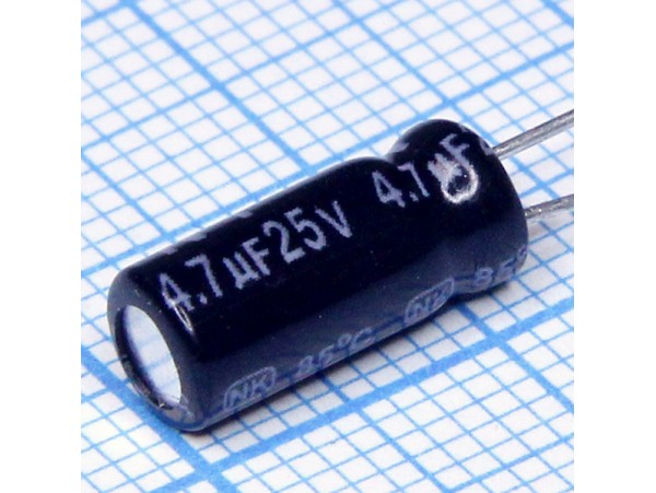 Конд.4,7/35V 0511 NPL +85°C
