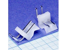 MPW-2R вилка 2к.на плату 5,08мм угловая