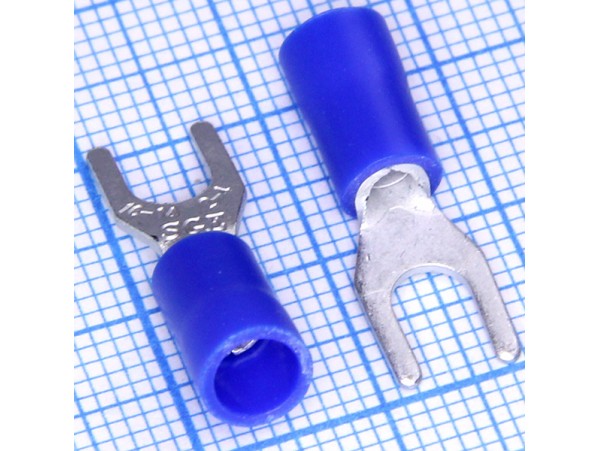 TYI-2-4 наконечник вилочный М4 1,25-2,5 синий НВИ 2,5-4