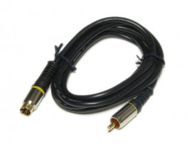Шнур MINI DIN4=RCA (1,5м)