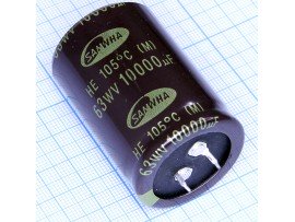 Конд.10000/63V 3550 +105°С SAMWHA