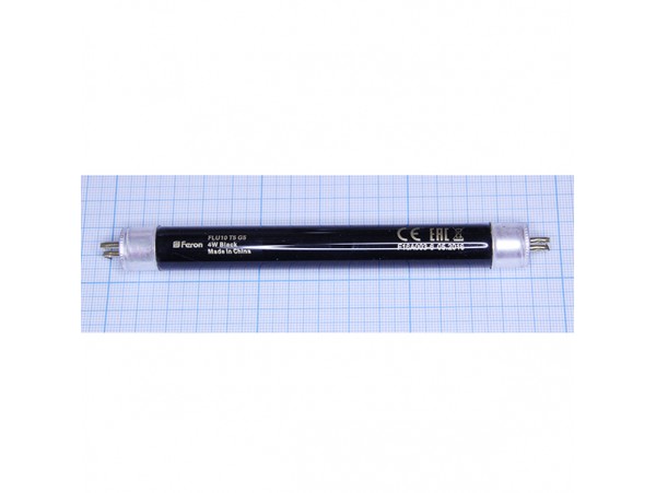 Лампа 4W G5 T5 L=136мм УФ FLU10 черная