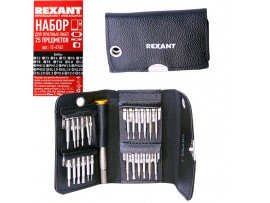 Набор для точечных работ 25 предметов в чехле REXANT