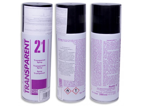 АЭРОЗОЛЬ TRANSPARENT 21  200ml