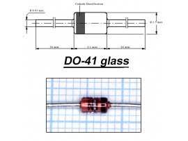 1N4734A(Стабил. 5,6V 1,0W) стекло