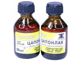Лак цапон 30мл/г жёлтый