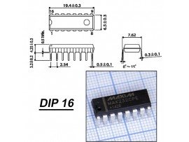 MAX232CPE+