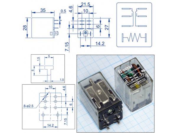 Реле 5VDC BS-1082CP