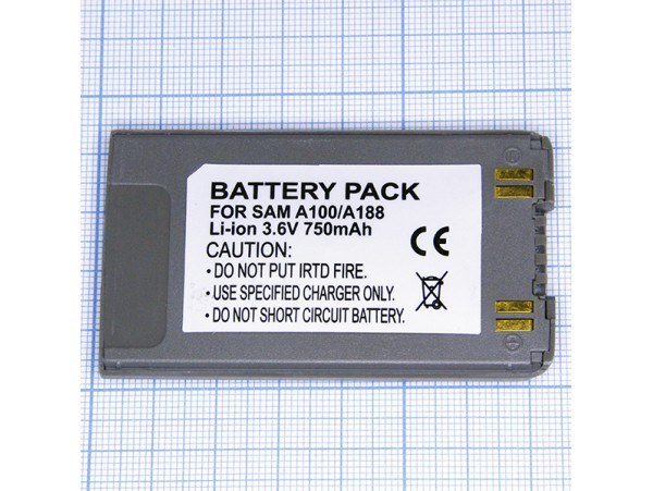 SAM A100/A188 Акк. Li-lon 750mAh